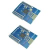 Hailege 2pcs NRF51822 CORE51822 2.4GHz BT4.0 Wireless Bluetooth Module Bluetooth