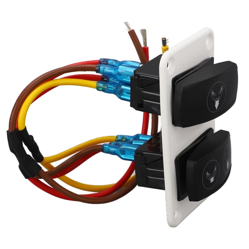 Marine Toilet Switch Panel, DC12 24V Marine Toilet Control Panel