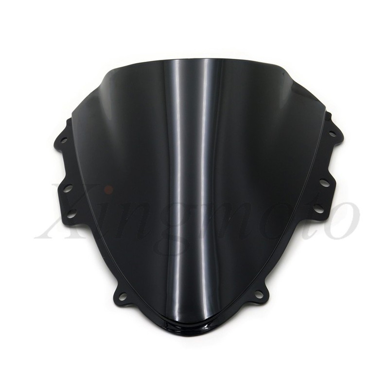 Smoke Black Double Bubble Windscreen Windshield for 04-2005 for Suzuki