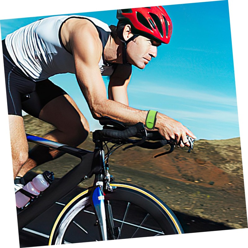 DOITOOL LED Sports Bracelet Neon Light Up Safety Armband for