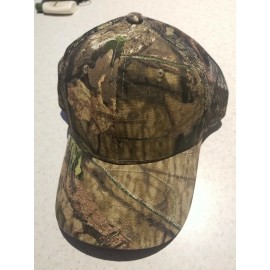 Mossy Oak Camo Cap Mesh Panel Hunting Hat / Adjustable Closure / OSFM