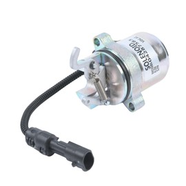 ZACHAGER 04287583 0428 7583 04287116 04272934 Fuel Shut Off Solenoid (2Pins) 12V for Deutz Engine 1011 2011 F3L F3M F4L F4M F3L2011 F4L2011 D2011L4 TD2011L4 TDC2011L4 Stop Down Solenoid Valve Parts
