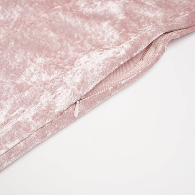 Sienna Crushed Velvet Pack of 2 Cushion Covers 18 x