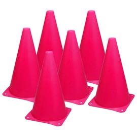 Pink Marker Cones Set of 10 9-Inch