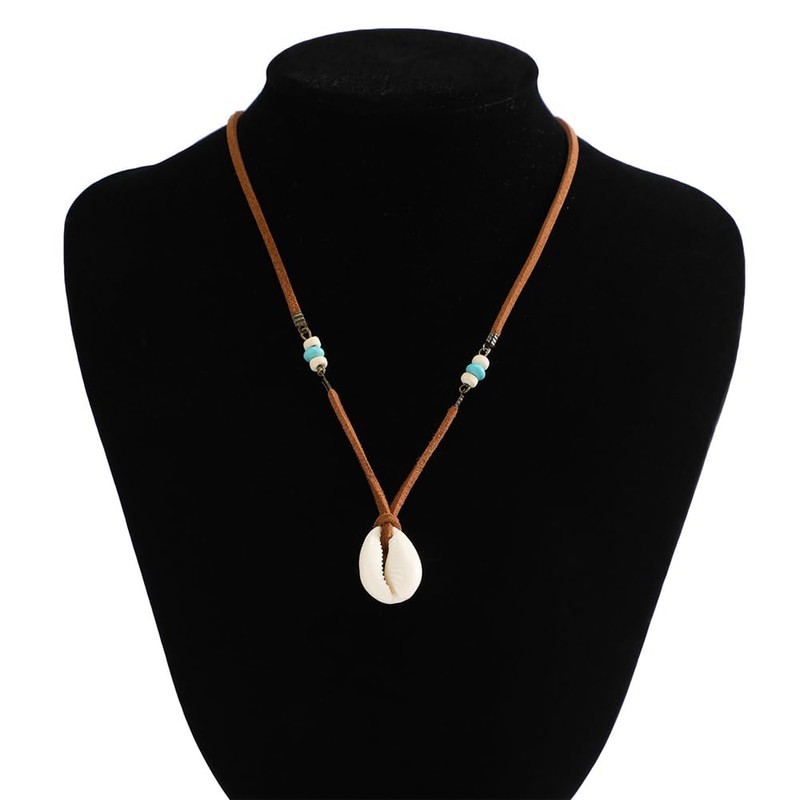 Generisch Shell Necklace Men's Surfer Necklace, Men's Necklace, Men's Necklace