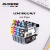 HI-VISION HI-YIELDS Compatible LC401 (Black Only) Ink Cartridge Used for