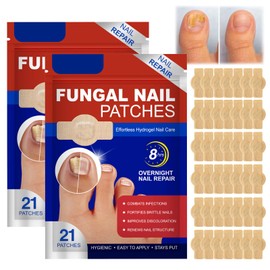 42PCS Nail Patches, Multi-Purpose Toenail Repair Pads, Nail Repair for Damaged Nails