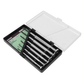 6 piece precision screwdriver set, mini sizes, phillips (cross head) with custom hard case. ENGINEER dm-20