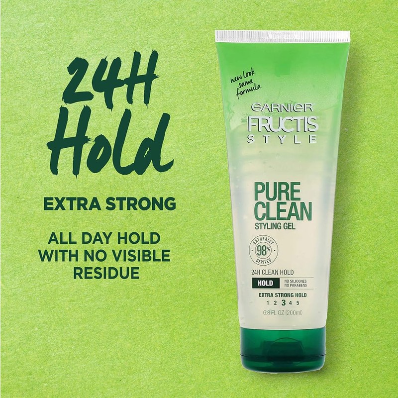 Garnier Fructis Style Pure Clean Styling Gel, 20.4 Fl Oz