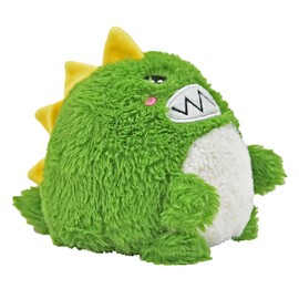 Kögler Swappies 26928 Cute Reversible Plush Toy, Dino and Egg, Approx. 17 x 15 cm, Made of Soft Polyester, Washable, 2 Cuddly Toys in One