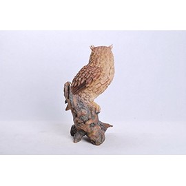 Hi-Line Gift Ltd Great Horned Owl on Stump, 145"