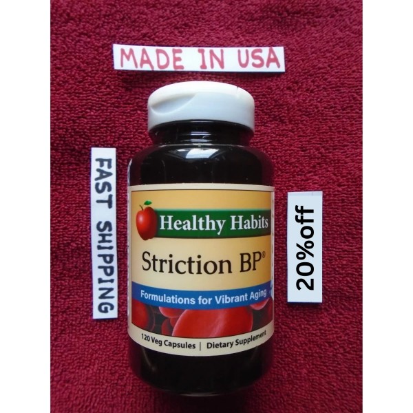 Healthy Habits Striction BP Advanced Formula Support Healthy Blood Pressure