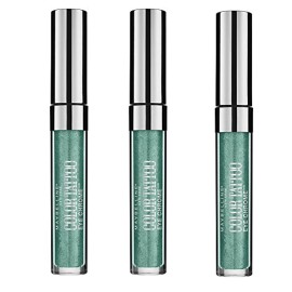 Maybelline Eye Studio Color Tatto Chrome Eyeshadow, Electric Emerald ( 3 Pack )