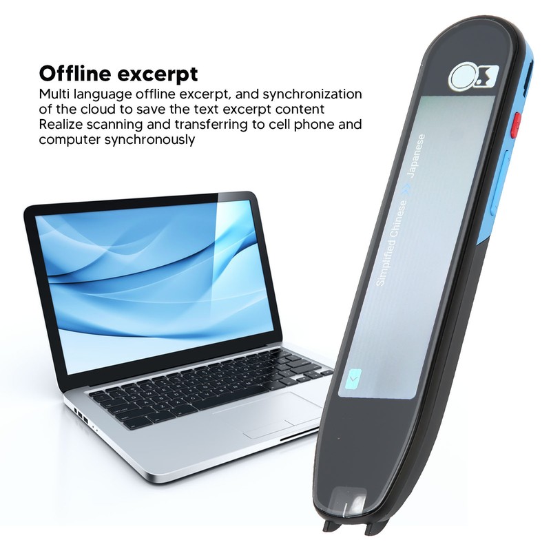 Translation Pen 134 Language Touchscreen WiFi Bluetooth Online Offline Voice