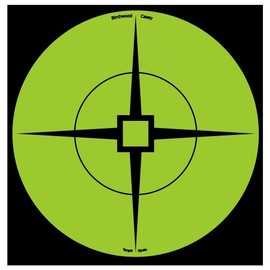 Birchwood Casey unisex adult 6" Birchwood Casey Target Spots 6 Green Target 10 targets, multi, One Size US