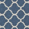 Safavieh Courtyard Navy/Beige Medium Rectangle Rug