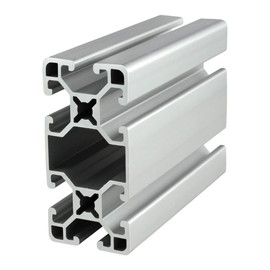 8020, 1530, 15 Series 1.5 Inch x 3 Inch T-Slotted Aluminum Extrusion DIY Extruded Linear Slot Bar Rail 80/20 (Ultra Lite Smooth, Clear Anodize, 60" Long)