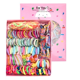 Small Children's Hair Scrunchies, Elastic, Baby Mini Hair Band, Hair Accessories, Multicoloured Girls Hair Band, Elastic Bands, Ponytail, Thin Braid Elastics, Pack of 780