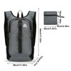 FUNANASUN Hiking Backpack, Small, 16L Foldable Backpack with Back Ventilation,