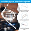PATIKIL 3Pcs Ceramic Spark Electrode Igniter with Wire Lead Replacement