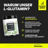 natural elements L-Glutamin Pulver – 500g – reines L-Glutamin –
