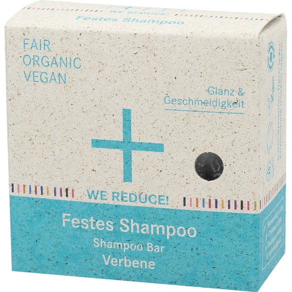 i+m WE REDUCE Verbena Shampoo Bar, 50 g