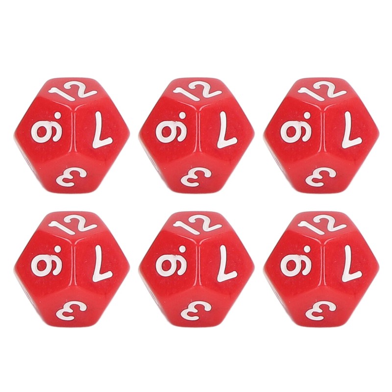40Pcs 12 Sided Dice Set Polyhedral Dice for Family Party