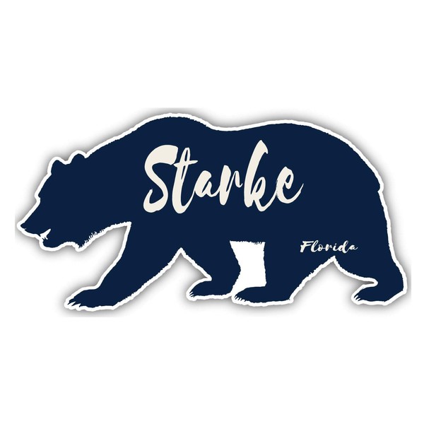 Starke Florida Souvenir 3x1.5-Inch Fridge Magnet Bear Design