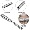 Honoson 4 Pieces Stainless Steel Fish Scale Remover Cleaner Kitchen