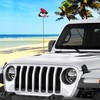 Coolballs® Cool Half Pipe Hottie Snowboarder Car Antenna Topper/Auto Mirror