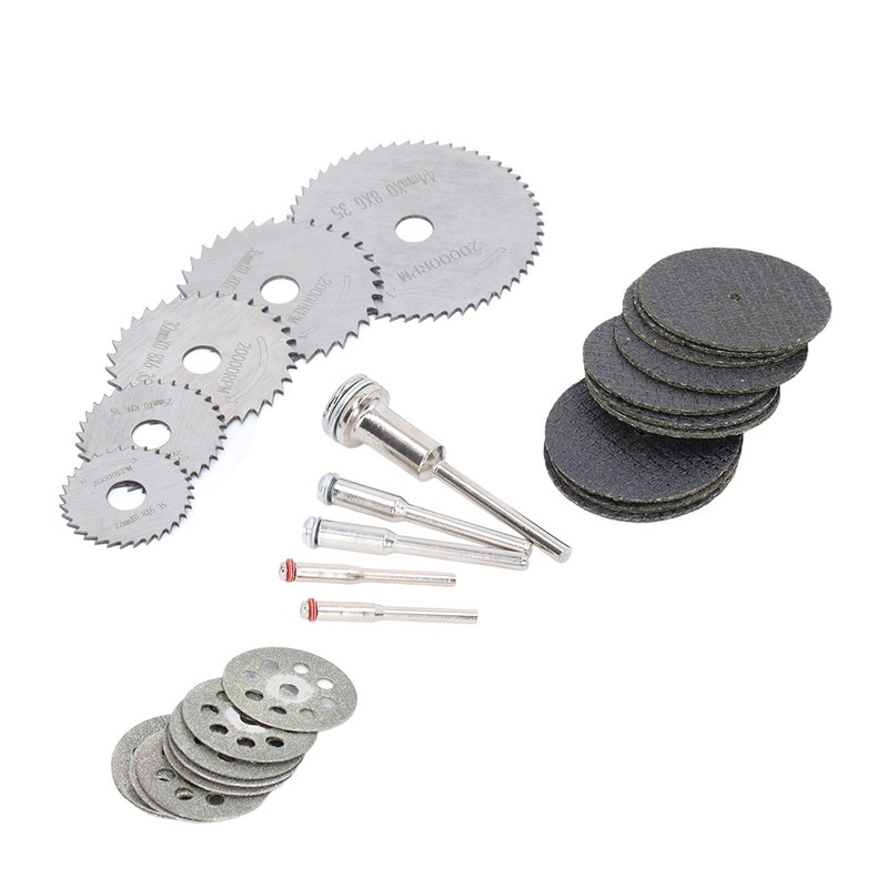 30Pcs Cutting Wheel Discs High Speed Steel Saw Blades with