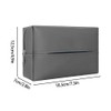 Car Tissue Holder,Leather Car Tissue Face Mask Box with Adjustabe