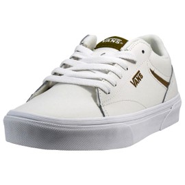 Vans Women's Seldan Shoe, Leather Retro Pop Gothic Olive, 9.5 M US