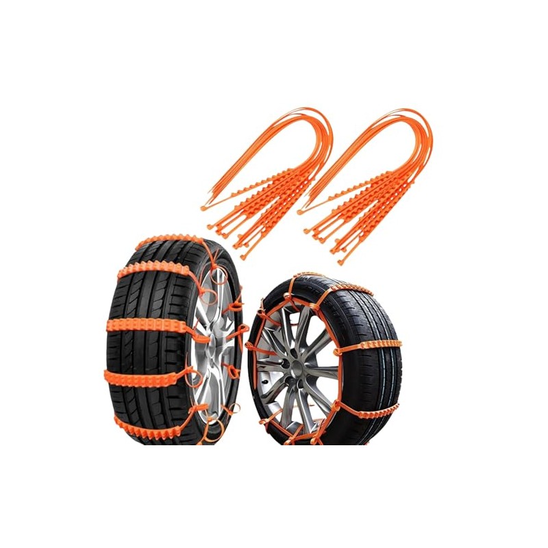 20 PCS Strap anti-skid chain Snow Tire Chains Nylon Snow