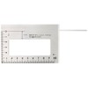 Shinwa Sokutei 62113 One-Stop Ruler, Aluminum, 6 Pieces