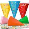 Draupnir Pack of 6 Sibling School Cones, 25 cm Small