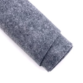 Ice Fabrics Craft Felt Fabric by The Yard - 72" Wide & 1.6mm Thick Acrylic Felt - Soft and Durable Heather Grey Felt Fabric for DIY Arts & Crafts, Decorations and More - 1 Yard Heather Grey