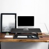 IGANG 37" Black Home Office Desk Riser Adjustable Standing Desk