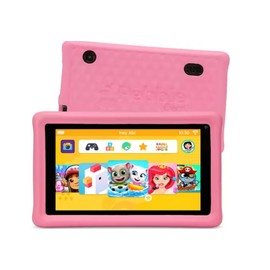 Pebble Gear 7" Pink Tablet for Kids – Andorid Tablet with Over 500 Games, Apps and eBooks – Includes Bumper Case Protector – Super-Easy Parental Controls Set Up – Ideal Kids