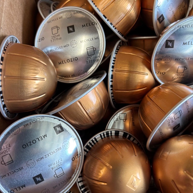 Nespresso Vertuo, Melozio, Medium Roast Coffee Pods, 30ct LOOSE/BULK