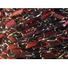 Berry Glitz Ladder Ribbon Yarn Dark Horse Beautiful #B119 Red,