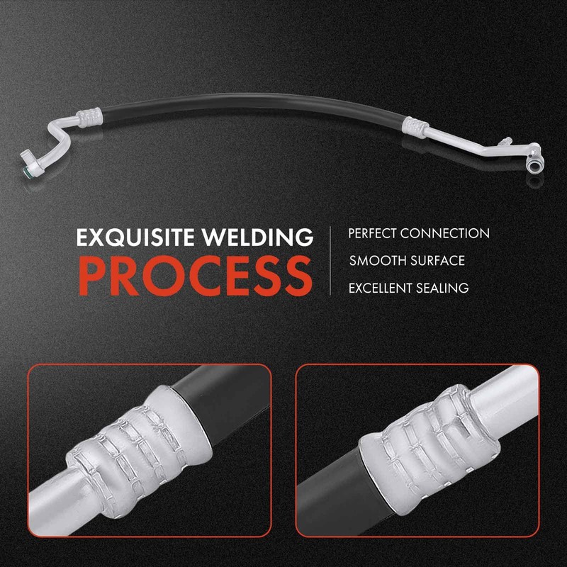 A-Premium A/C Suction Line Hose Assembly Compatible with Toyota Tundra
