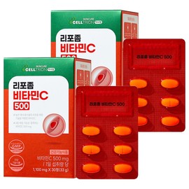 Inner Lab Liposome Vitamin C 500, 30 tablets, 2 units / 이너랩 리포좀 비타민C 500, 30정, 2개