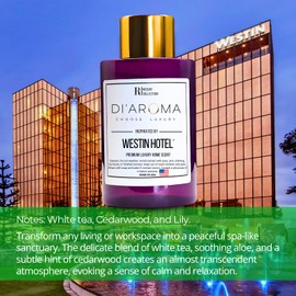 Mystic Romance Westin Hotel Aroma Oil Blend Plastic Purple Bottle 120ml, Resort Collection, Diffuser Aroma Oil Blends, Waterless Diffuser Oil, Made in USA (120ml,Westin Hotel)