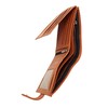RAS WALLETS Men's RFID Passcase Trifold Real Leather Wallet Multi