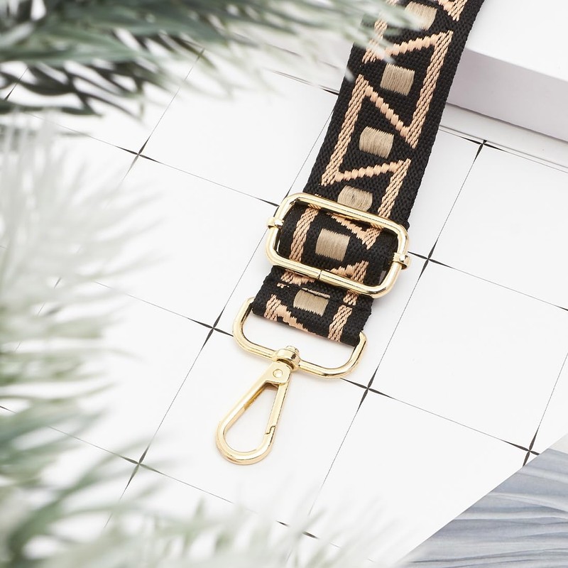 TANOSII Wide Purse Strap Adjustable Replacement Shoulder Crossbody Strap Handbag