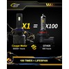 Cougar Motor 9012 HIR2 Bulbs, 9012 Fog Light 6500K Plug