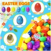 300 Pcs Prefilled Easter Eggs with Toys Inside,Easter Basket Stuffers,Non