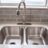 sourcing map Faucet Hole Cover, 5.51" Stainless Steel Deck Plate