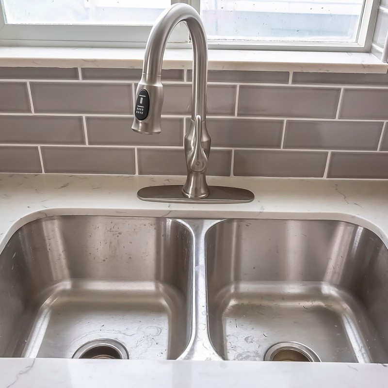 sourcing map Faucet Hole Cover, 5.51" Stainless Steel Deck Plate
